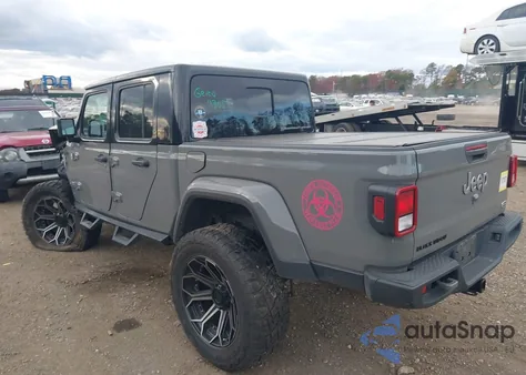 2021 Jeep Gladiator Overland 4X4 z USA, uszkodzony, nr VIN 1C6HJTFG1ML604562